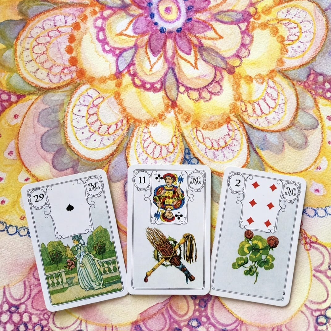 Kartenlegen online mit Lenormand – dein Wochenblick